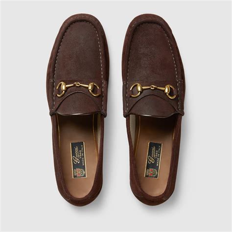 gucci horsebit loafer cost|Men's loafer with Horsebit in oatmeal suede .